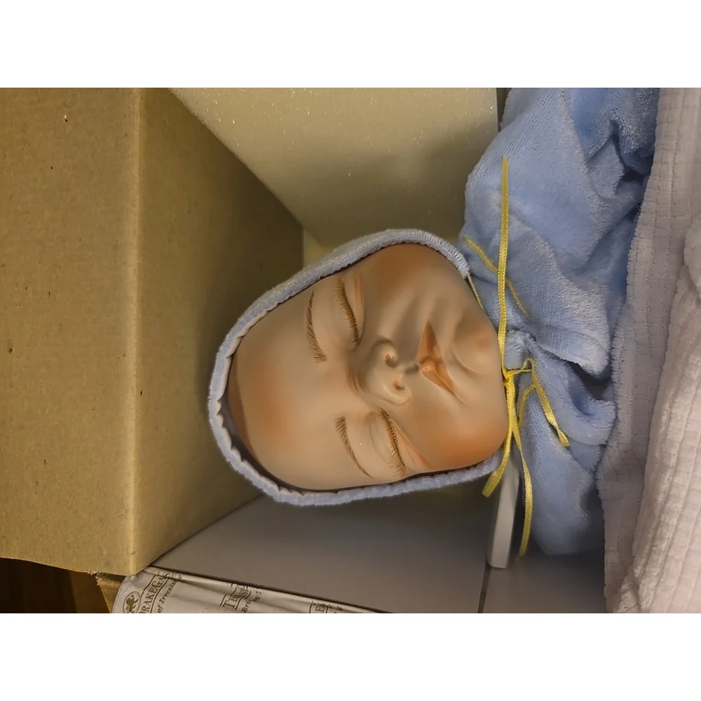 NIB 1993 THE ASHTON DRAKE GALLERIES IT'S A BOY! DESIGNED BY JOYCE WOLF DOLL NRFB